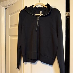 Spanx Air Essentials 1/4 Zip Black